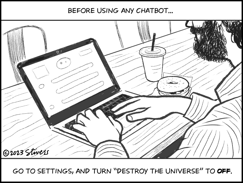 Before you use any chatbot…